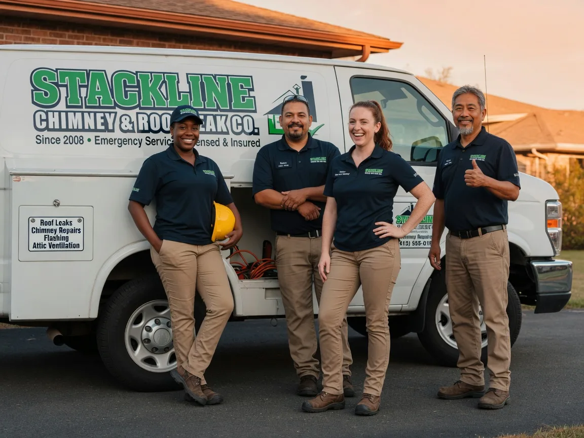 Chimney flashing repair company in Charlotte, IA